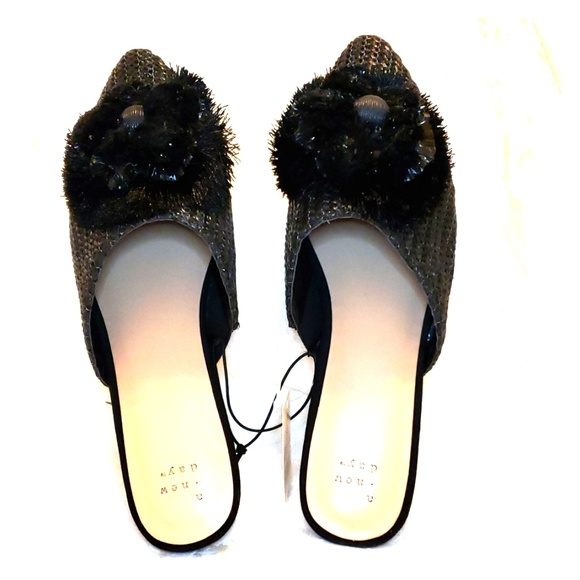 a new day black mules